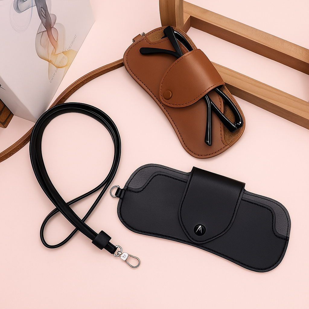 PortaVista™ – Custodia elegante per occhiali da sole